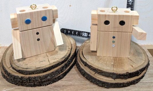 ロボット型ペン立て作り［ぐっさん工房］